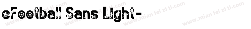 eFootball Sans Light字体转换